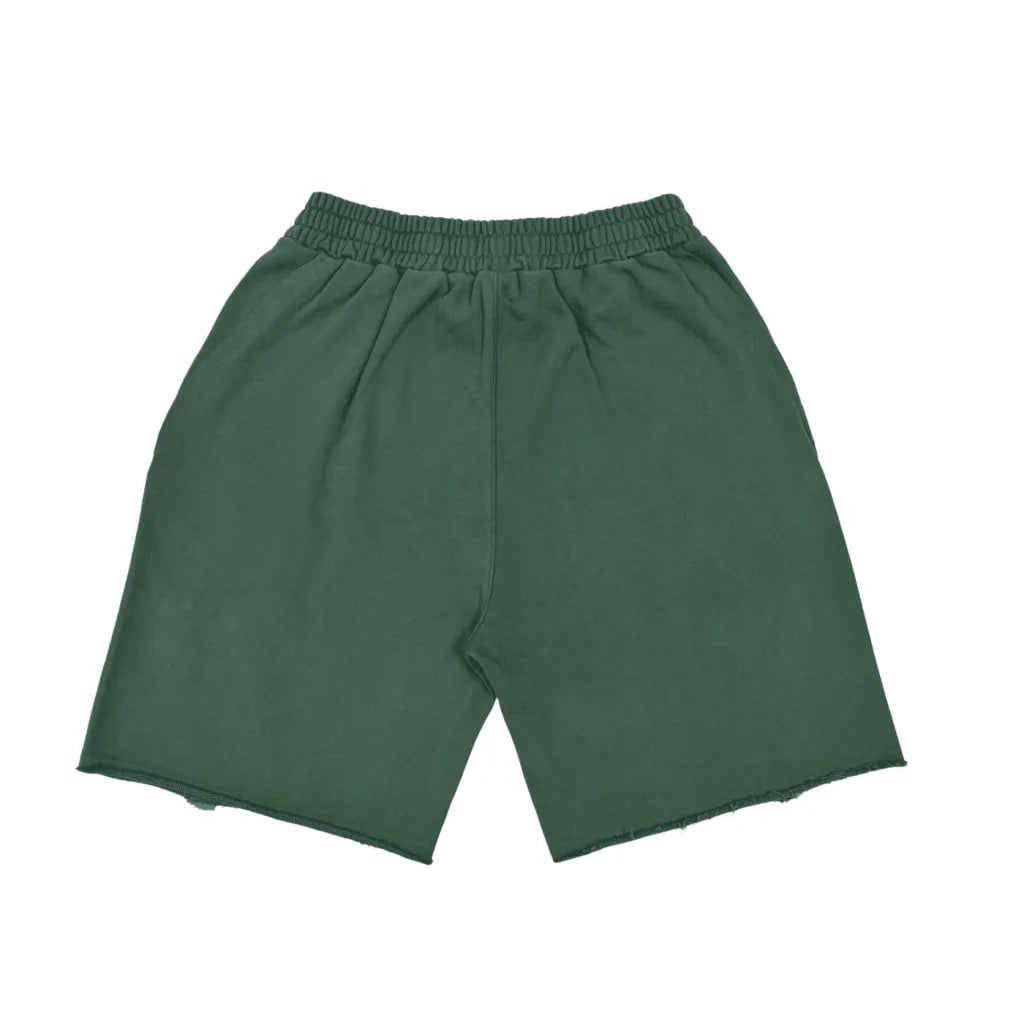 Heavyweight Vintage Washed Tiger Stripes Short Pants