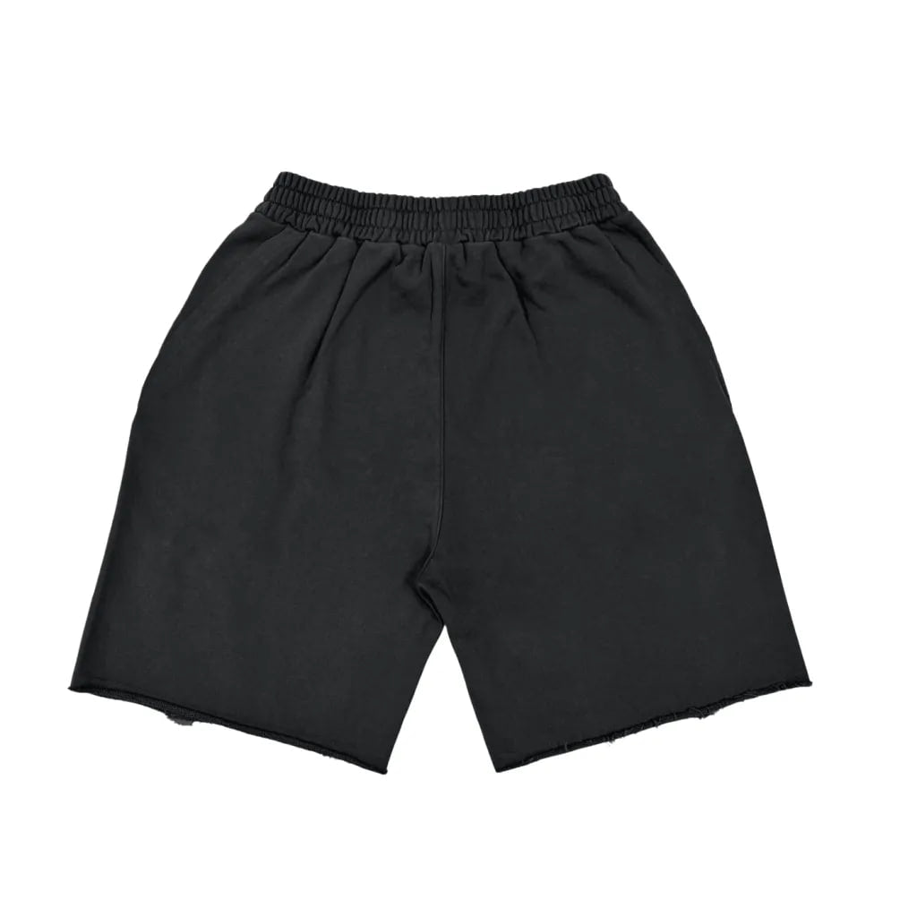 Heavyweight Vintage Washed Tiger Stripes Short Pants