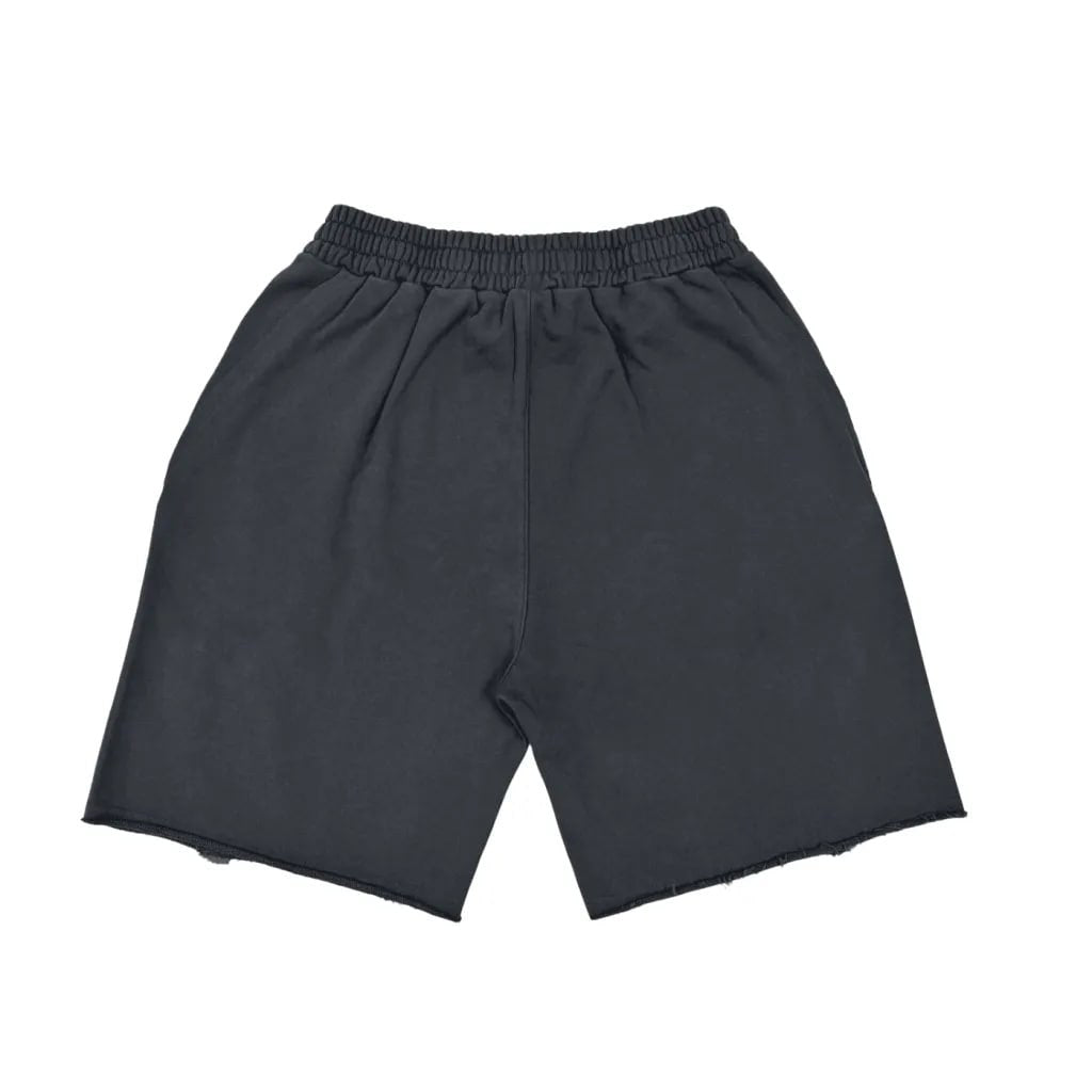 Heavyweight Vintage Washed Tiger Stripes Short Pants